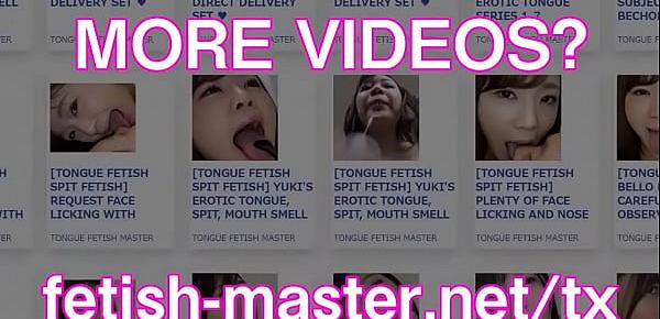 trendsJapanese Asian Tongue Spit Face Nose Licking Sucking Kissing Handjob Fetish - More at fetish-master.net